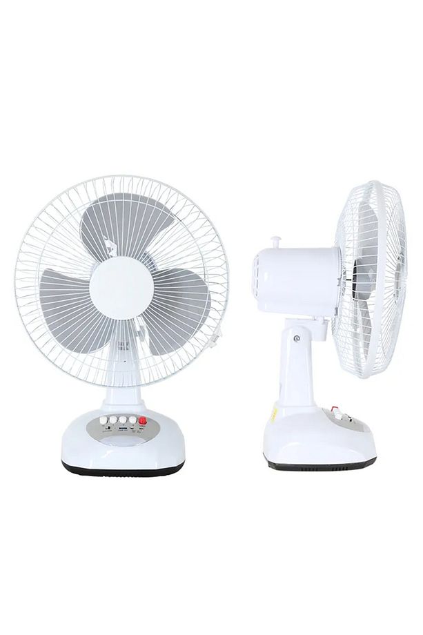 3 KADEMELİ FAN VANTİLATÖR AMPUL - LEDLİ - SOLARLI POWERBANK (4738) - 2