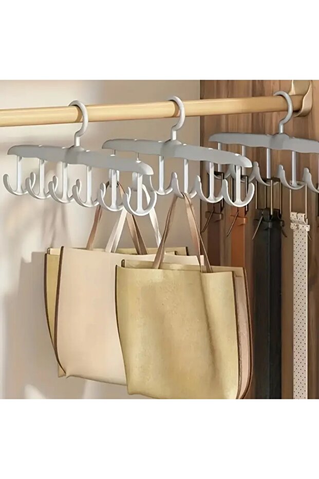 Space-Saving Multi-Purpose Rotatable Multiple Hanger - 1
