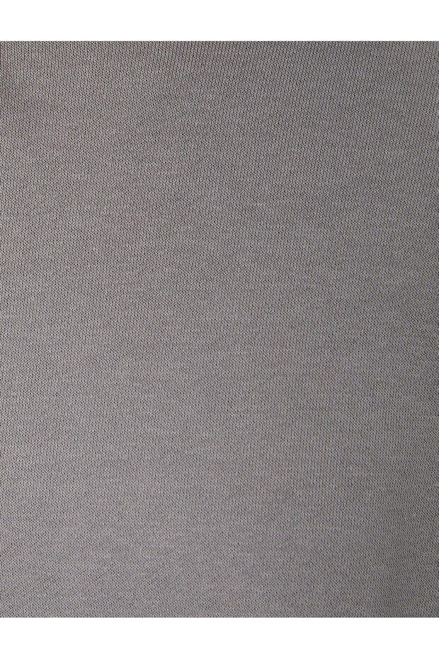 Basic Kapşonlu Sweatshirt Pamuk Karışımlı - 6