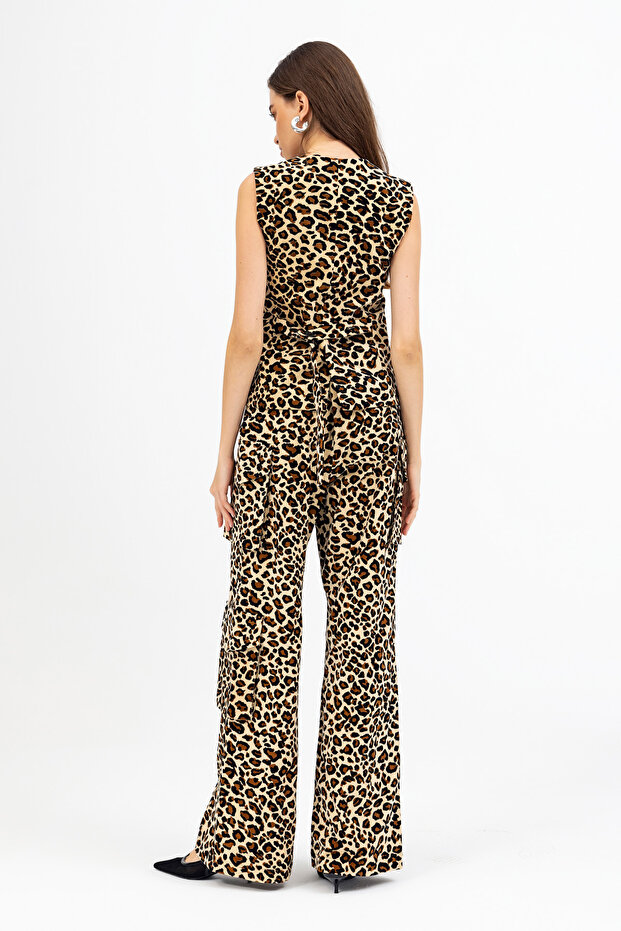 Dina Leopard Pants - 5