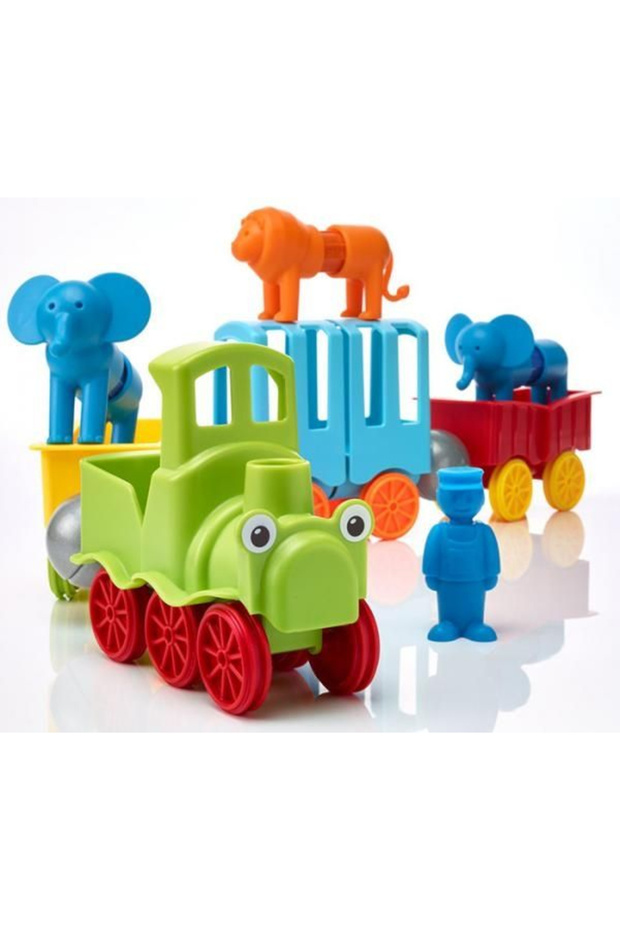 Set de constructie - Set SMARTMAX My First - Animal Train - 5