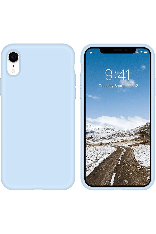 غطاء حماية داخلي مخملي متوافق مع هاتف Iphone XR - 1