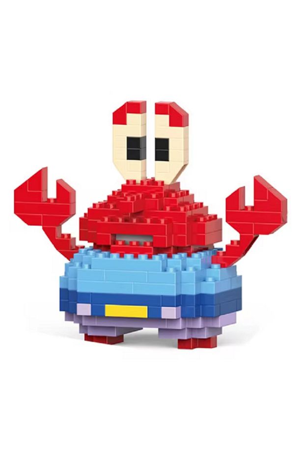 Sünger Bob, Bay Yengeç, Patrick, Squidward Figürü 3d Yapboz Puzzle Yapı Oyuncakları - 2
