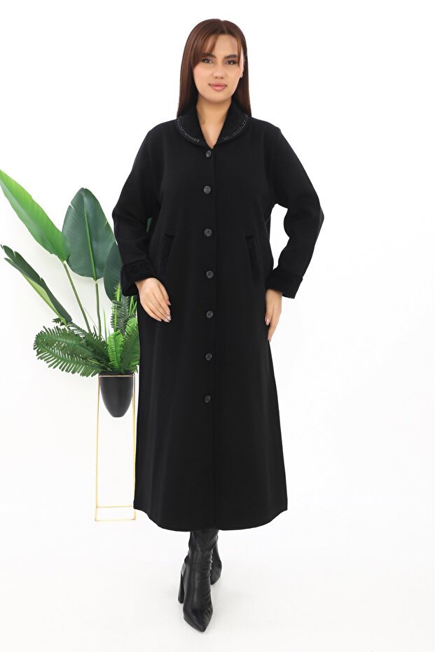 Zeynep Çelik Örme Anne Pardesü - 1