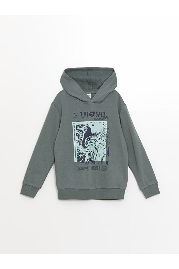Lcw Kids Hooded Boy Sweatshirt (W4)