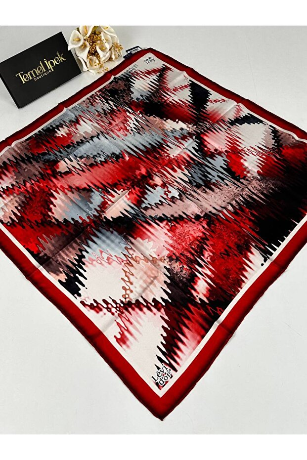 Twill Silk Scarf - 1