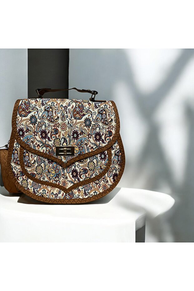 Mosaic Pattern Authentic Women's Shoulder Bag - 1