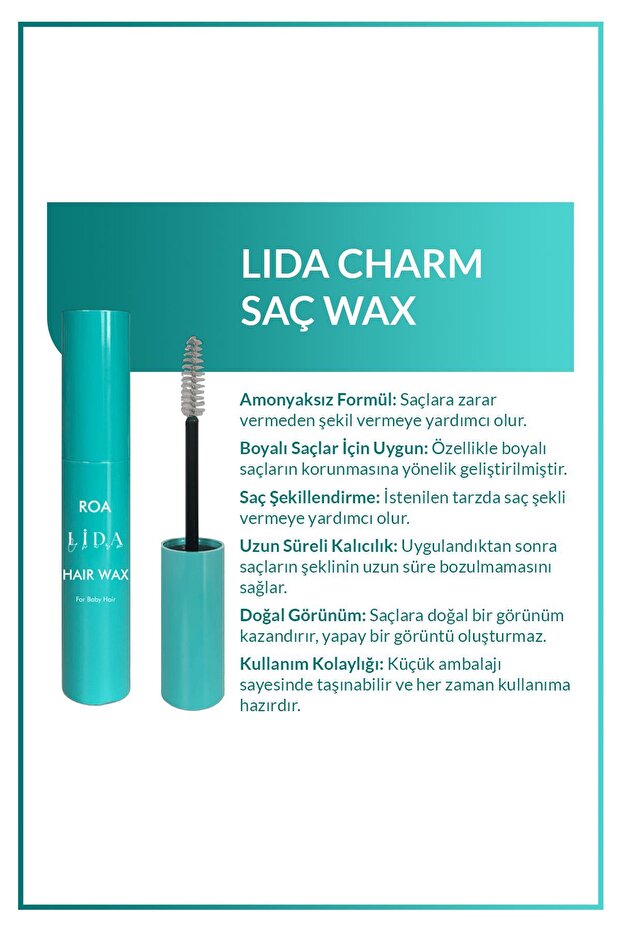 Lida Charm Saç Wax 15 ml - 3