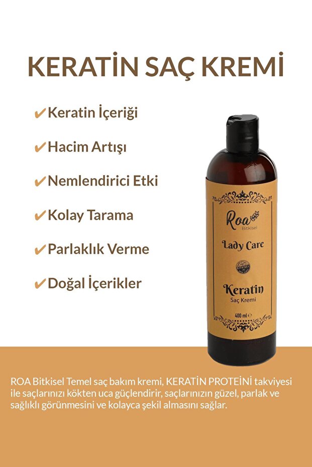 Keratin Saç Kremi 400ml - 2