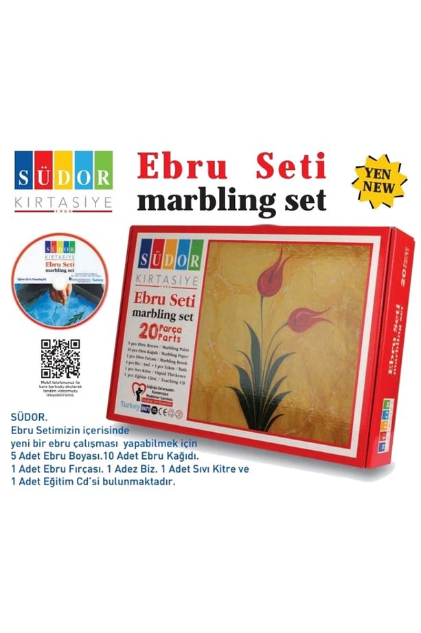 Ebru Başlangıç Seti 20 Parça - 1
