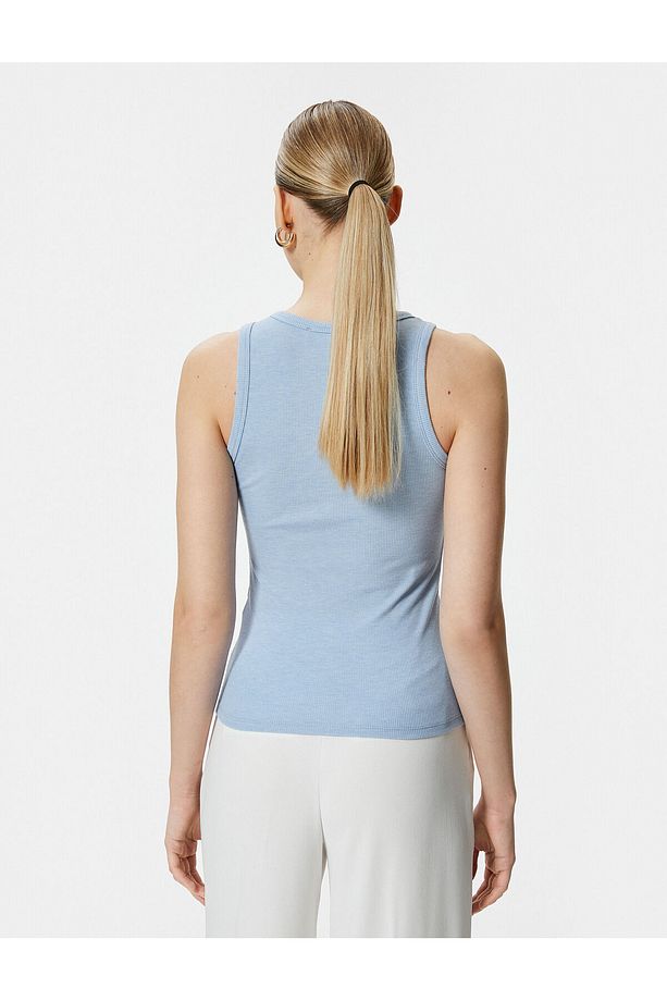 Fitilli Atlet Halter Yaka Basic - 4