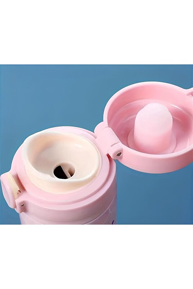 Çocuk termos paslanmaz çelik hello kitty figürlü H0214 - 2