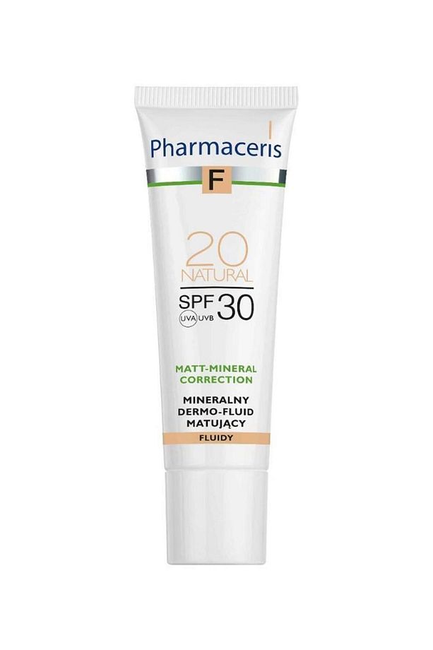 F Mineral Matifying Fluid Dermo-foundation Spf 30 20 Natural 30 ml - 1