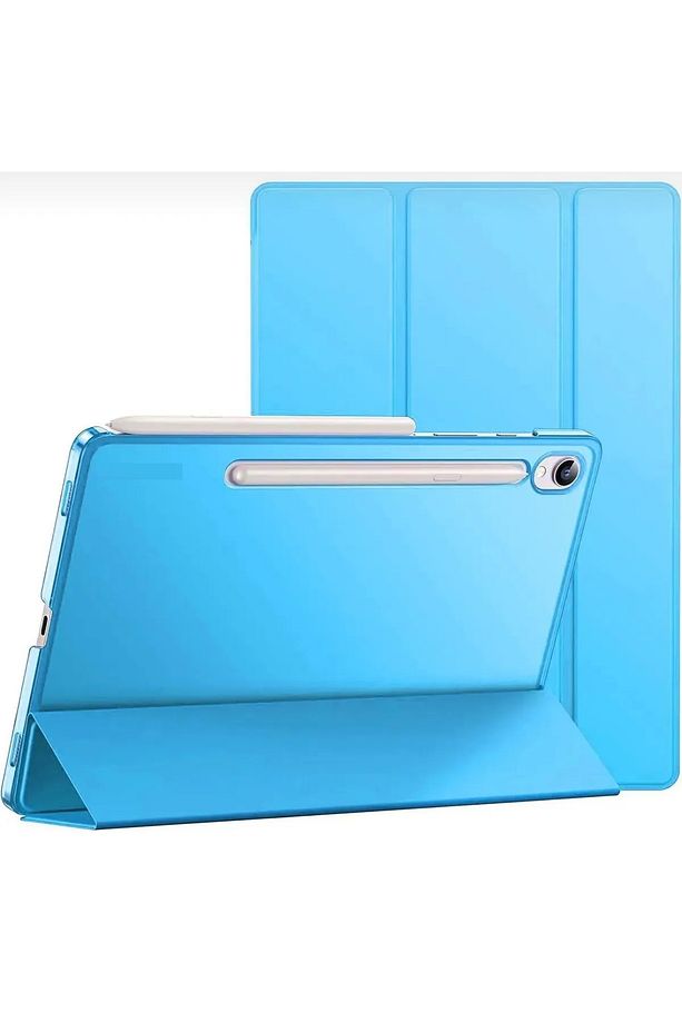 Galaxy Tab S9 Fe/s10 Fe 10.9 Uyumlu Kılıf Akıllı Smart Standlı Arkası Şeffaf Kapaklı X520 - 1