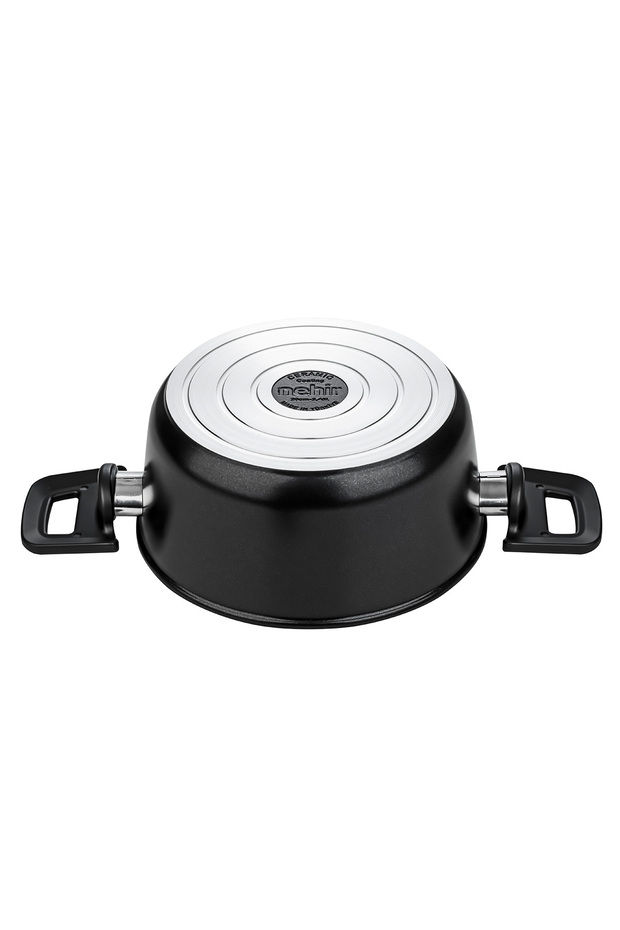 Galaxy Ceramic Siyah 7 Parça Tencere Seti - 6