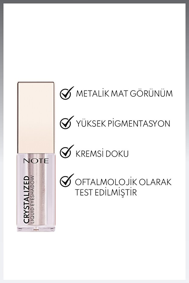 Crystalized liquid eyeshadow metallic liquid eyeshadow - 06 moonstone - 2