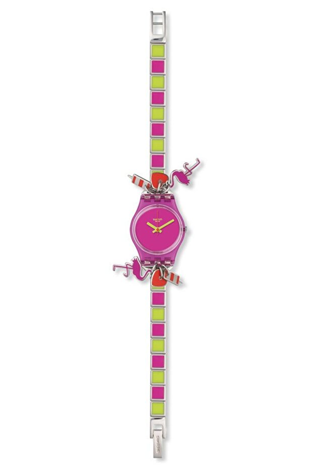 Two Tone Stainless Pink dial Watch for Women's LP139G - 2