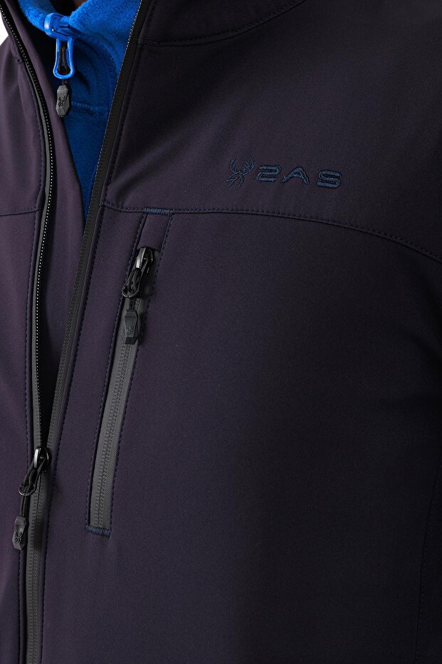Ανδρικό μπουφάν Baxter Thin Softshell Μαύρο - 3