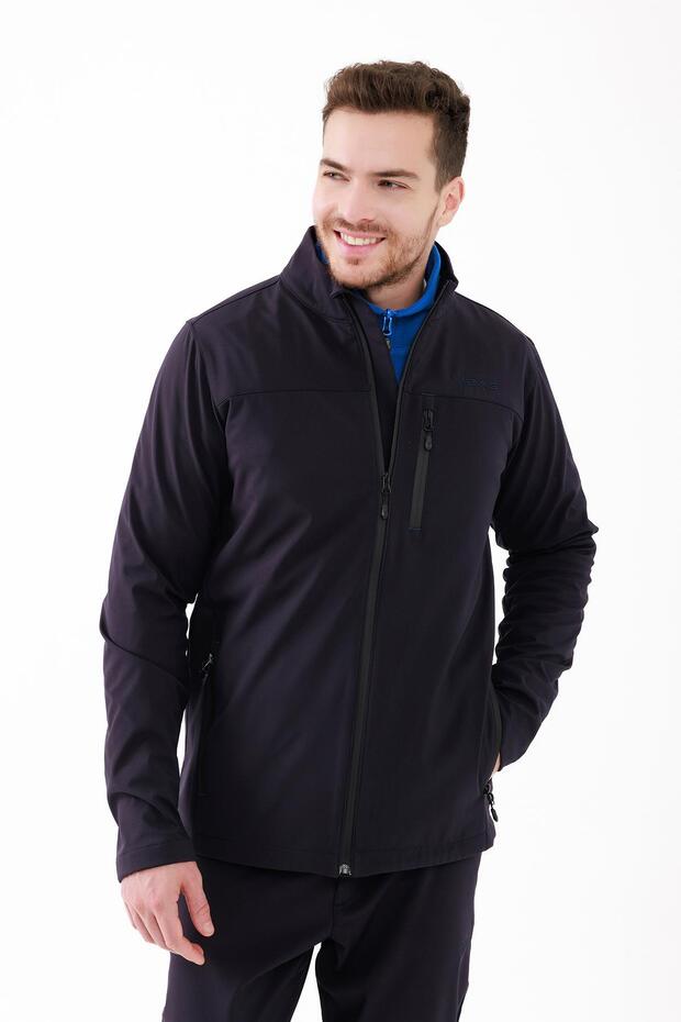Ανδρικό μπουφάν Baxter Thin Softshell Μαύρο - 1