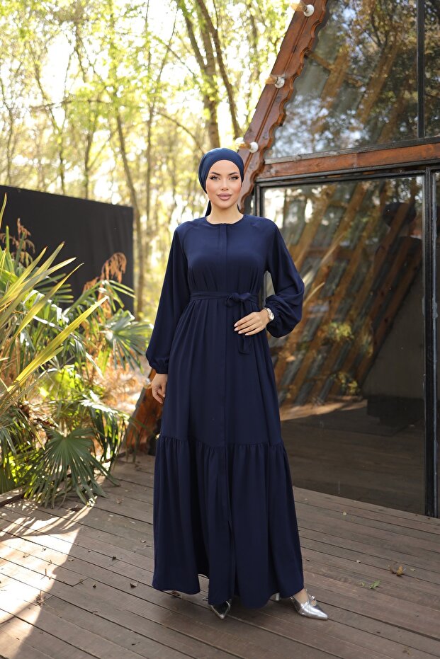 Ankanoor Navy Blue Hidden Patch Ferace Anka 255020