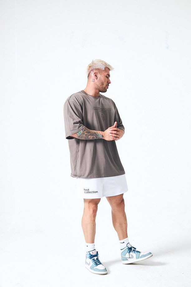 “1991” Arka Ve Ön Kabartma Baskılı Oversize - 6
