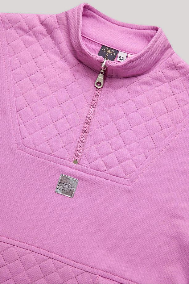 BG Store Kız Çocuk Pembe Eşofman Üstü - 7
