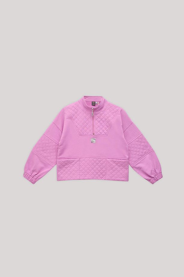 BG Store Kız Çocuk Pembe Eşofman Üstü - 5