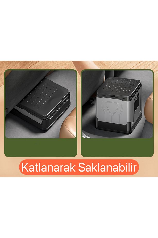 Katlanır Portatif Kamp Tuvalet. Tekne Ve Karavan Tuvaleti. - Büyütülmüş Boyut - 4