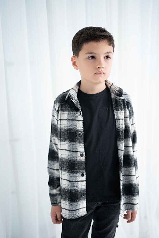 Çocuk Oduncu Gömlek - 5