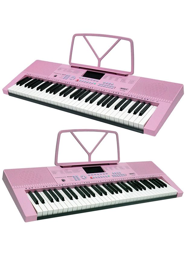 PS-2300PK 61 Tuşlu Org Seti Pembe Kaliteli Başlangıç İçin Uygun - 4