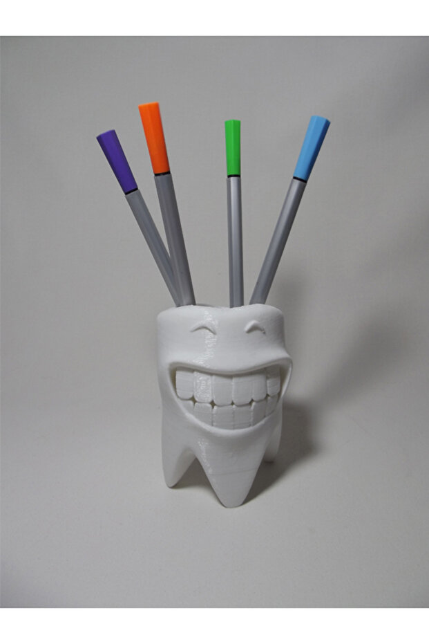 Cute Smiling Tooth Pen Holder