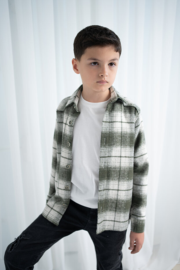 Çocuk Oduncu Gömlek - 3