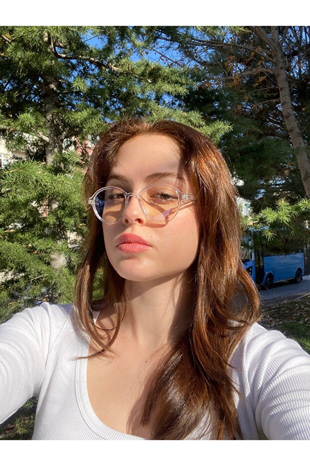 نظارات شاشة كمبيوتر بيضاوية مع فلتر الضوء الأزرق - 3