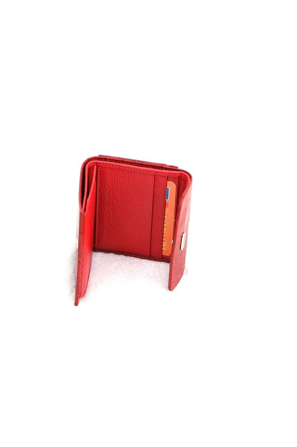 %100 Deri Küçük  Cüzdanı 10x8 - 4