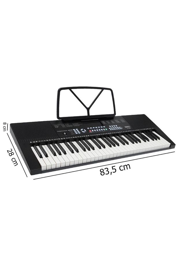 PS-2300BK 61 Tuşlu Org Seti Siyah Kaliteli Başlangıç İçin Uygun - 5