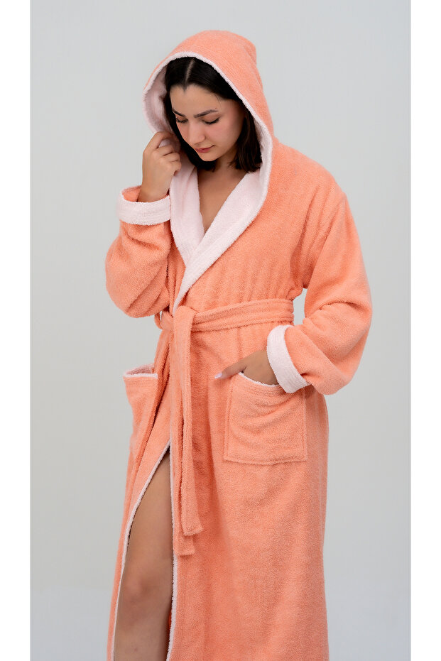 - 100% Cotton - Unisex Bella Buckle Bathrobe (Two Colors)