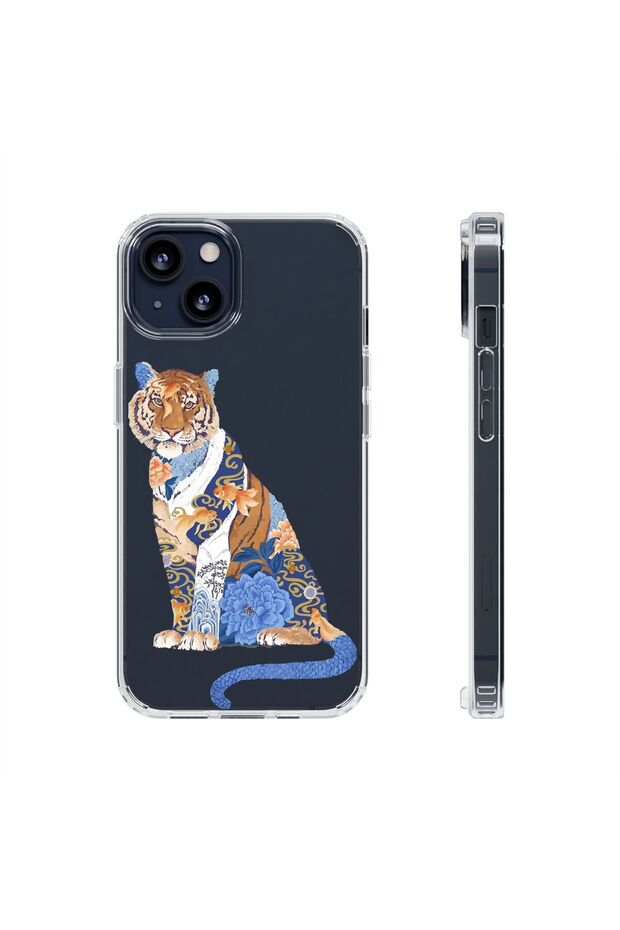 حافظة هاتف آيفون 7 بلس/ 8 بلس شفافة مطبوعة بنقوش شفافة ومطبوعة على الهاتف - 1