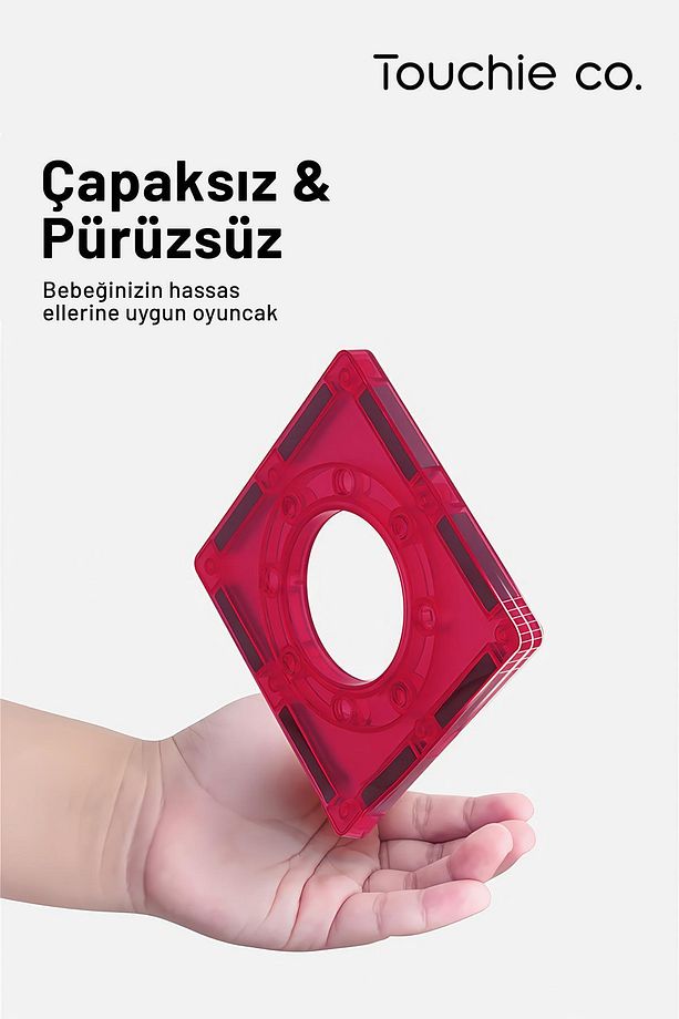 Light Magnetic Mıknatıslı manyetik yapı blokları 110 Parça Stem oyun seti ışıklı toplar ve parçarlar - 3