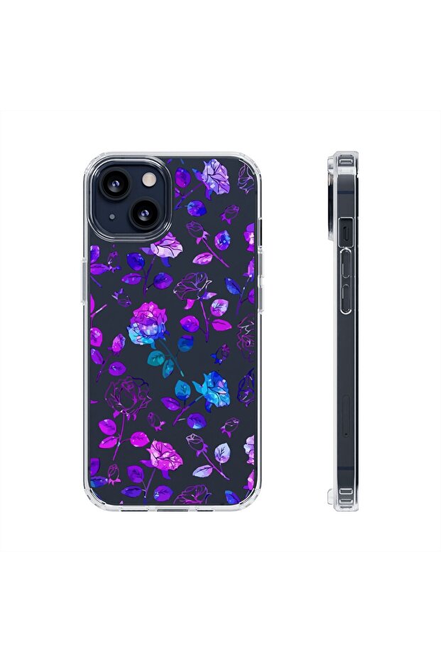 حافظة هاتف آيفون 7 بلس/ 8 بلس شفافة مطبوعة بنقوش شفافة ومطبوعة على الهاتف - 1