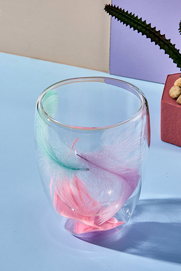 Double Feather 350 ml Bardak - 2