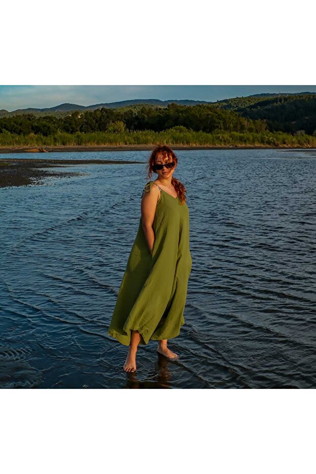 Kadın muslin tulum - 3