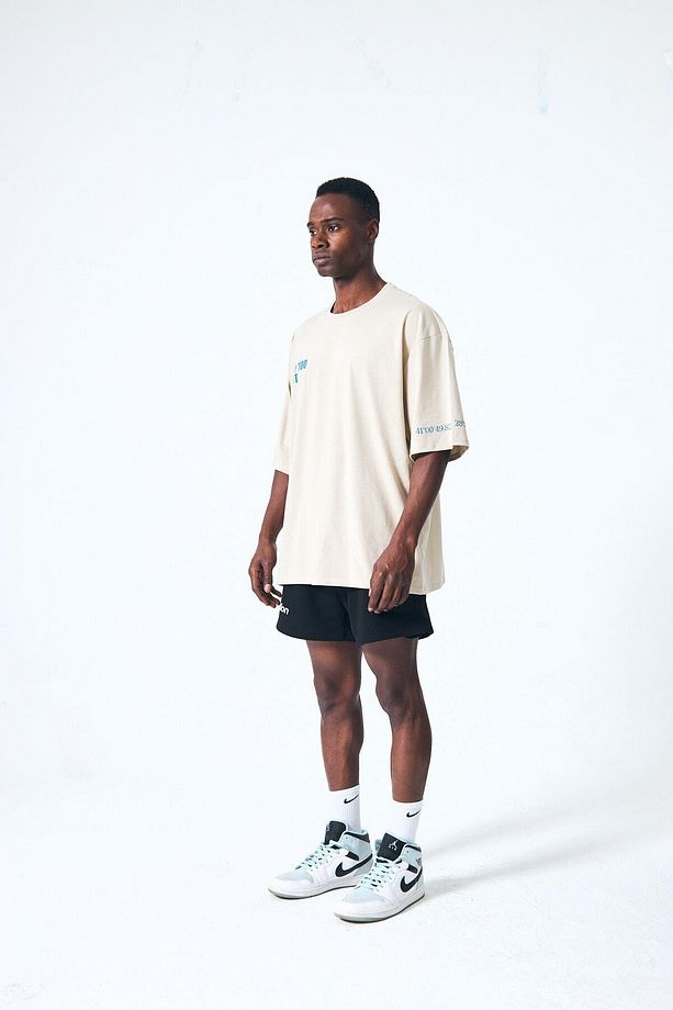 “Way Too Fast” Arka Ve Ön Kabartma Baskılı Oversize - 3