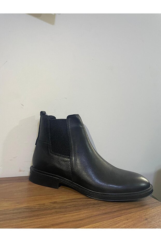 أحذية جلدية سوداء - 3