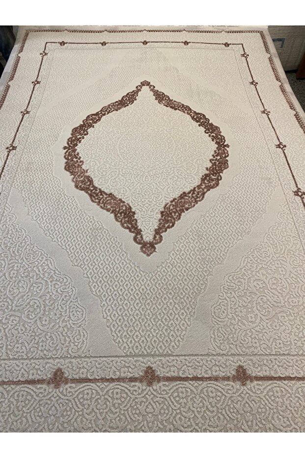 Pembe salon kalın halısı - 1