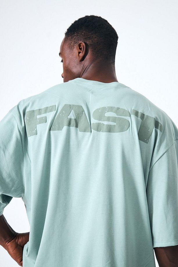 “Fast” Arka Ve Ön Kabartma Baskılı Oversize - 1