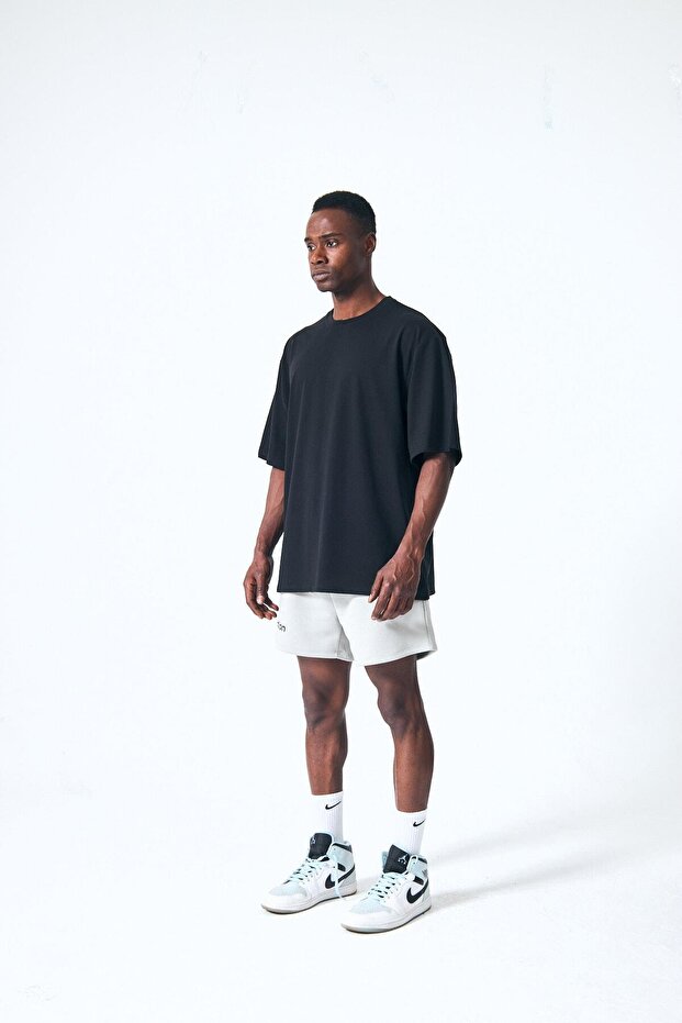 “Rules” Arka Kumaş Baskılı Oversize - 2