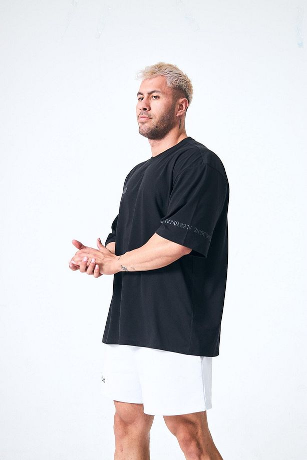 “Way Too Fast” Arka Ve Ön Kabartma Baskılı Oversize - 5