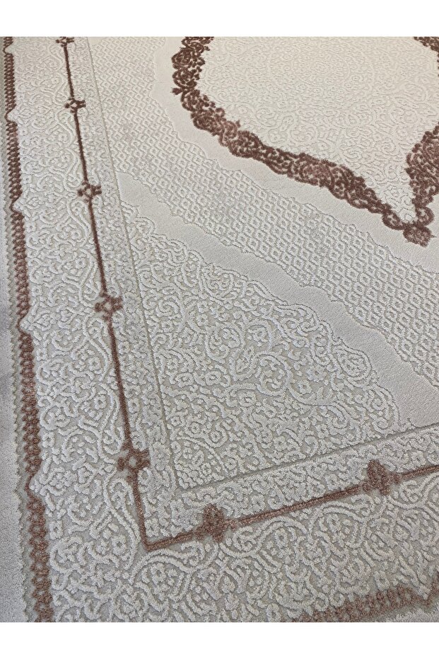 Pembe salon kalın halısı - 4