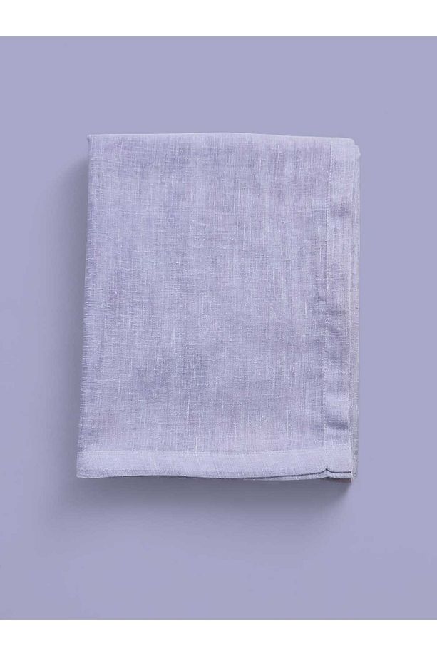 Lila Renk Ince Polyester Tül Dertsiz Masa Örtüsü(LM) - 5