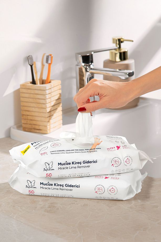 Easy Clean XXL Kireç Temizleyici Yüzey Temizlik Havlusu 150 Yaprak - 5